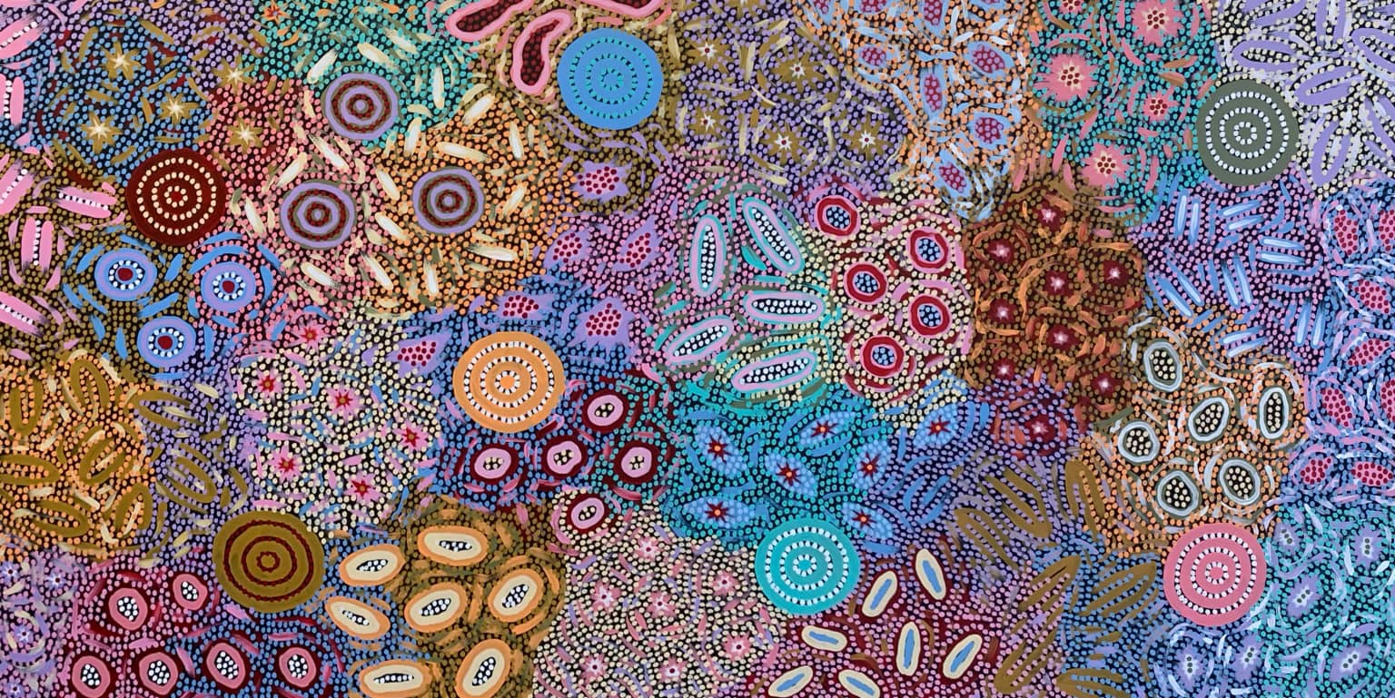 Michelle Possum – Grandmother’s Country 201cm x 107cm